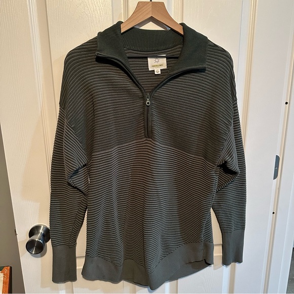 aerie Tops - Aerie Offline Quarter Zip Sweatshirt